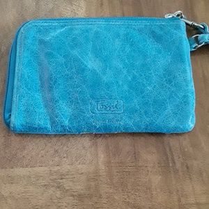 Fossil Bags - Fossil Leather Butterfly Wristlet Fossil Bags - Fossil Leather Butterfly Wristlet